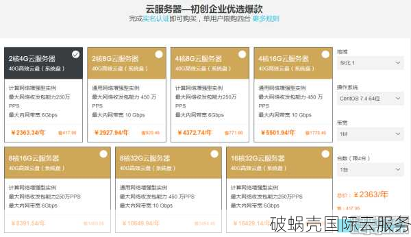 国内云服务比较：腾讯云感恩回馈、阿里云热门活动，及破蜗壳性价比评估