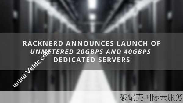 racknerd推出经济实惠的10Gbps不限流量套餐，速度更快，价格更低