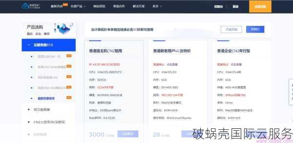 95idc推出优惠香港CN2服务器，起价仅299元！