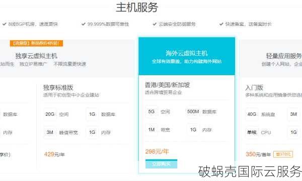 破碎贝壳云计算服务评测：全面的国内外服务器托管解决方案