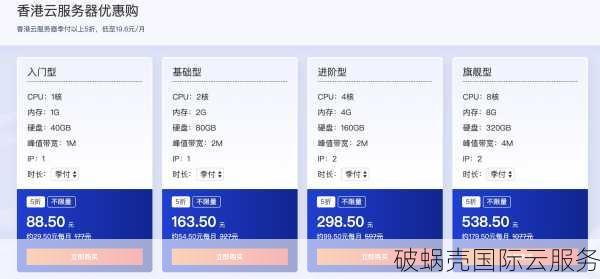 破蜗壳云服务器：10元/月起，性价比超高，你还在等什么？
