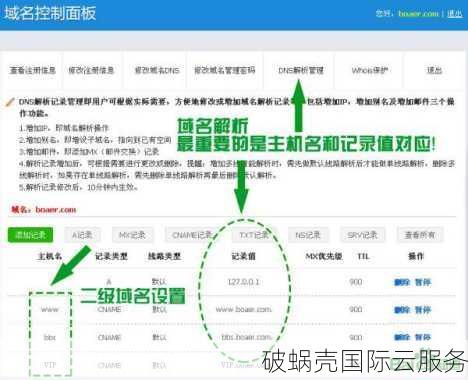 详解域名解析：A记录与CNAME记录的区别及应用场景