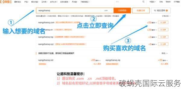 如何高效购买域名？了解域名结构及顶级域名选择策略