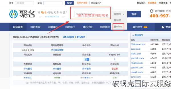 如何查看域名注册信息？使用WHOIS工具轻松查询域名所有者信息及注册日期
